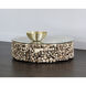 Bickford 39.5 X 12 inch Clear / Brown Coffee Table